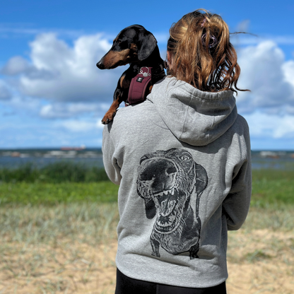 Custom Dog Art Hoodie