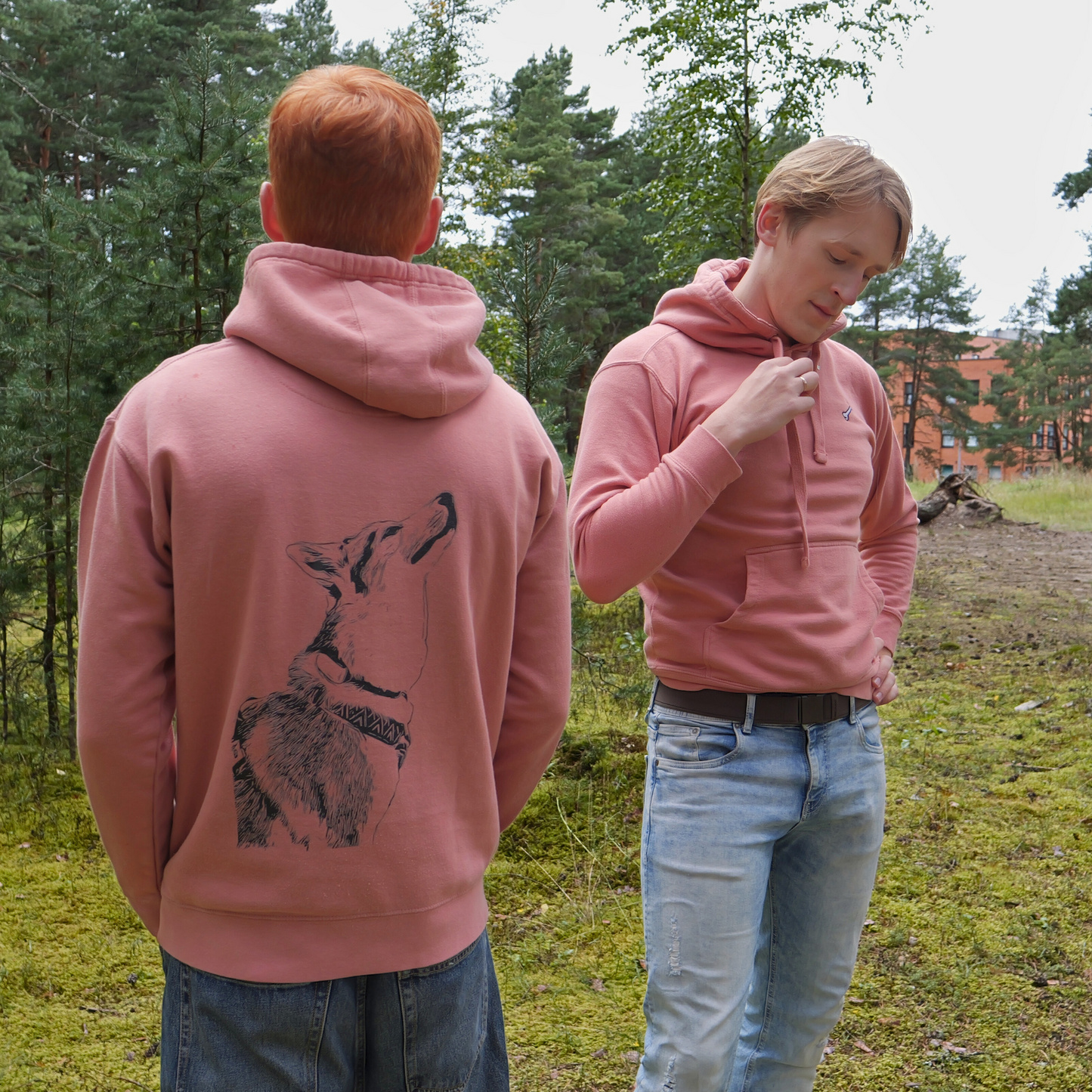 Custom Dog Art Hoodie